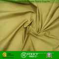 Tissu de vêtement de couleur jaune Polyester hiver usure externe